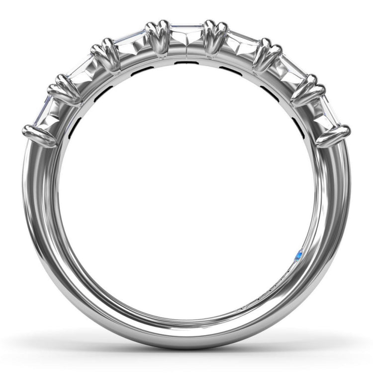 Baguette Diamond Wedding Band