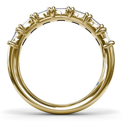 Baguette Diamond Wedding Band