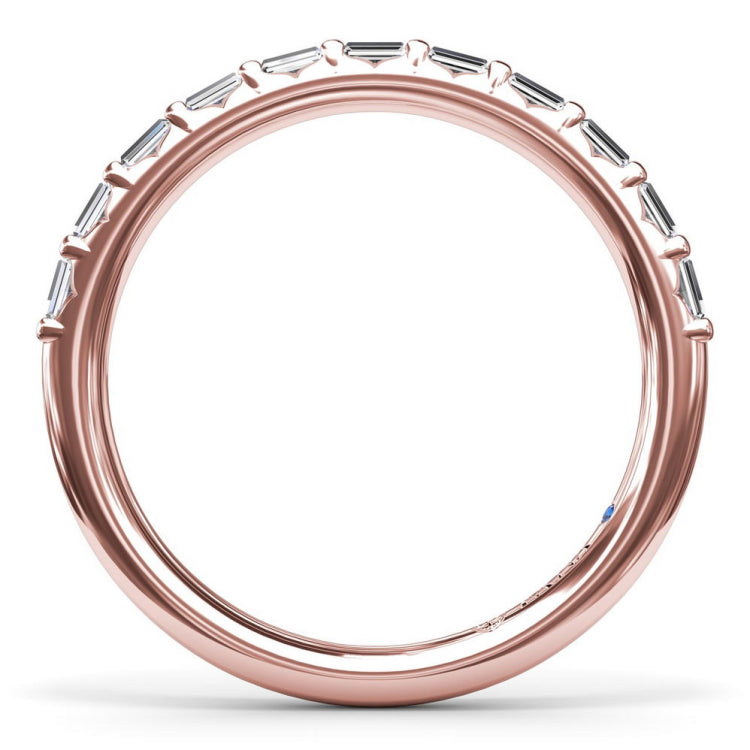 Baguette Diamond Wedding Band