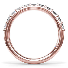 Baguette Diamond Wedding Band