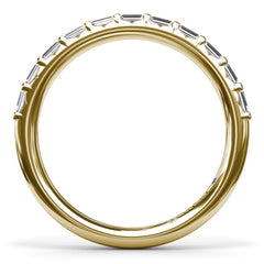 Baguette Diamond Wedding Band