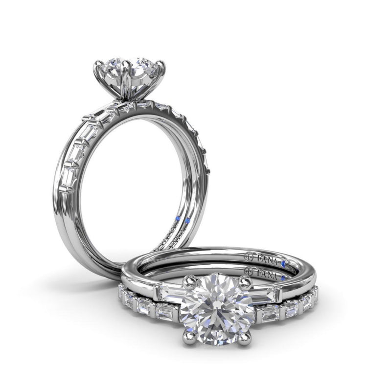 Baguette Diamond Wedding Band