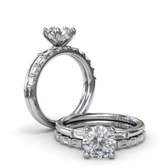Baguette Diamond Wedding Band
