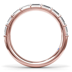 Baguette Diamond Wedding Band