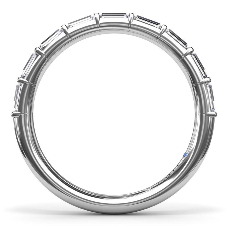 Baguette Diamond Wedding Band