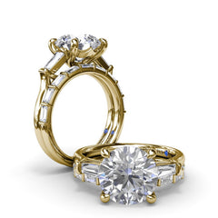 Baguette Diamond Wedding Band