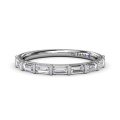 Baguette Diamond Wedding Band