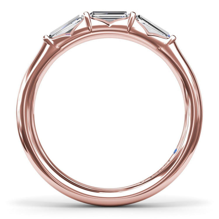 Baguette Diamond Wedding Band