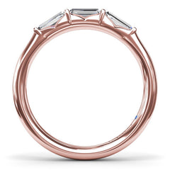 Baguette Diamond Wedding Band