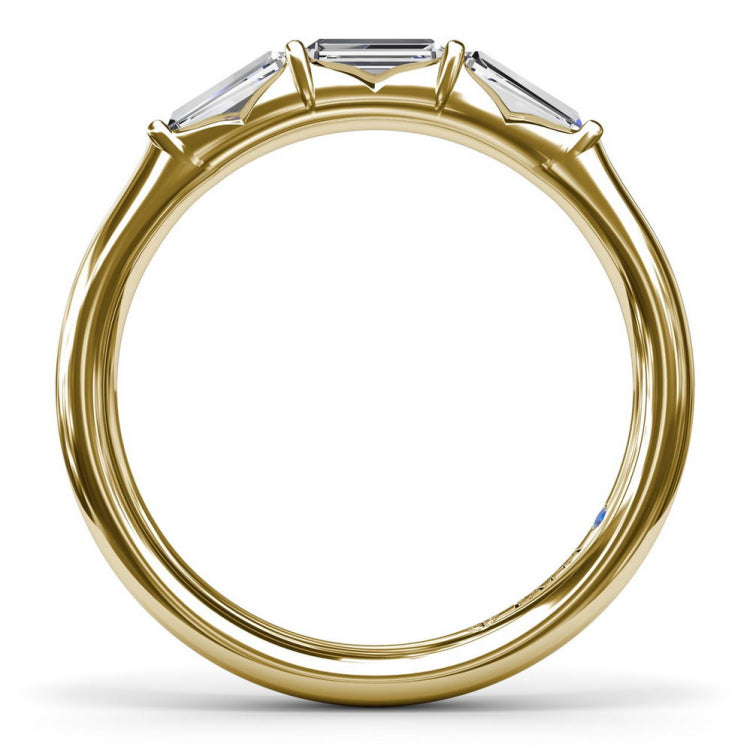 Baguette Diamond Wedding Band