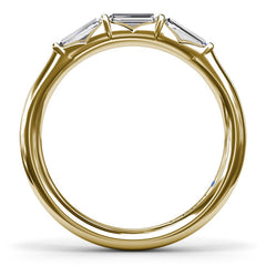 Baguette Diamond Wedding Band