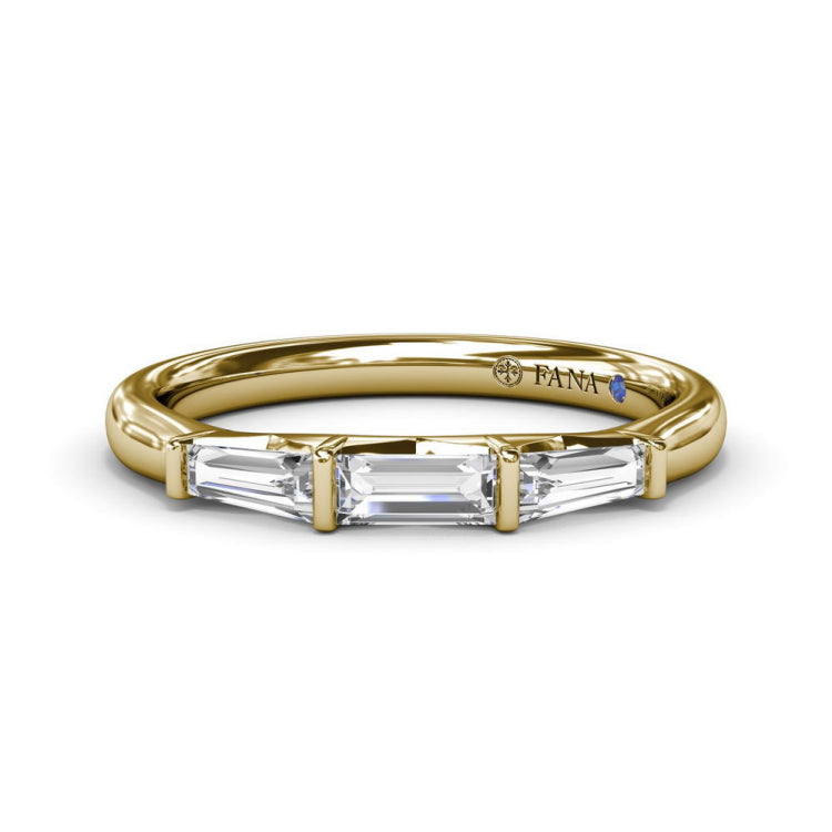 Baguette Diamond Wedding Band