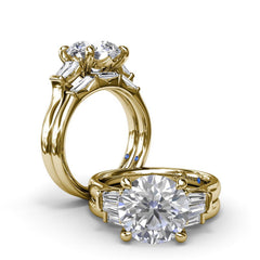 Baguette Diamond Wedding Band
