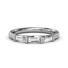 Baguette Diamond Wedding Band