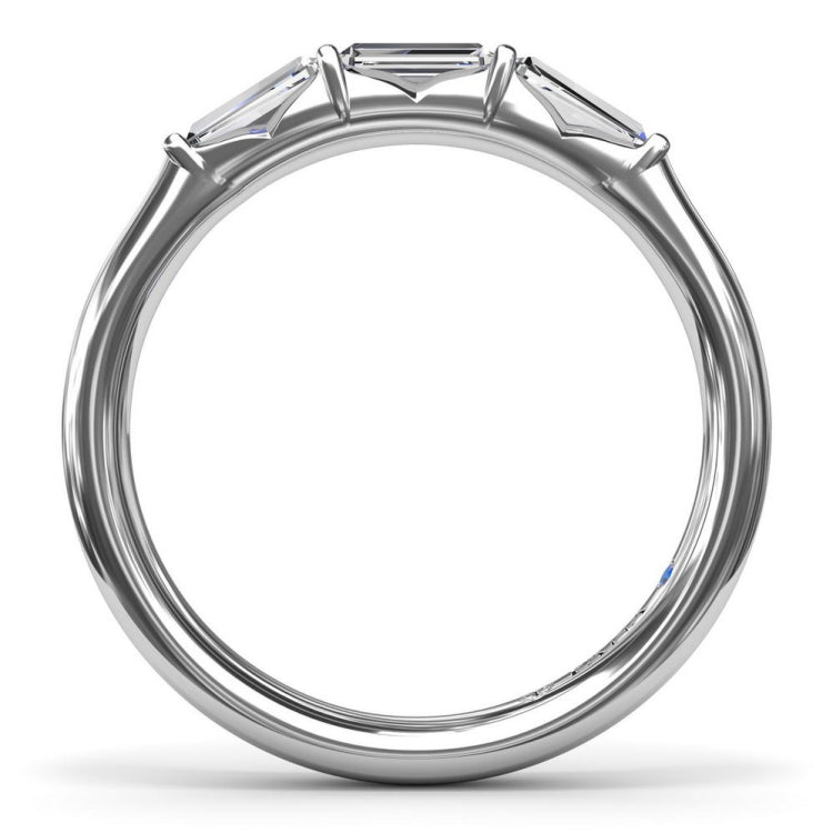 Baguette Diamond Wedding Band