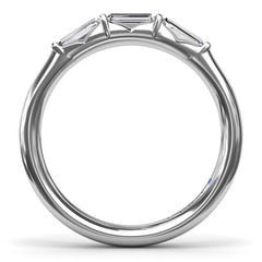 Baguette Diamond Wedding Band