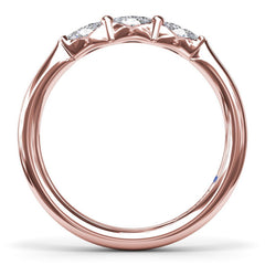Marquise Diamond Wedding Band