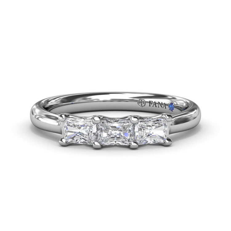 Radiant Diamond Wedding Band