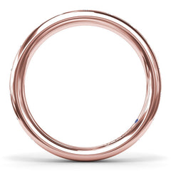Flush Diamond Wedding Band