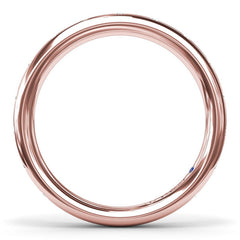 Flush Diamond Wedding Band