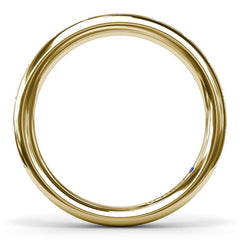 Flush Diamond Wedding Band