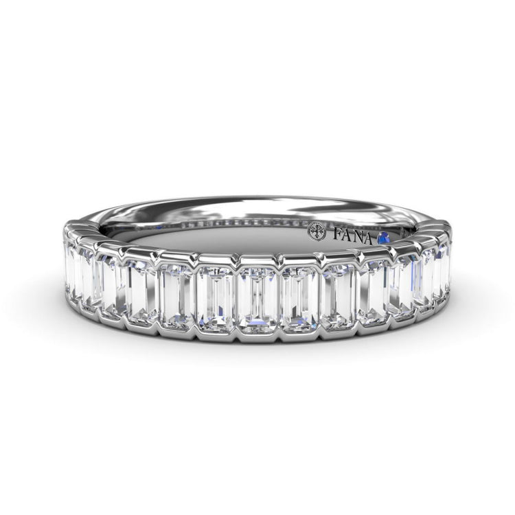 Baguette Diamond Wedding Band