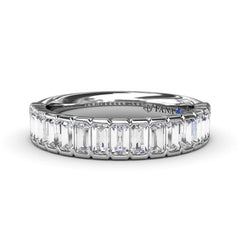Baguette Diamond Wedding Band