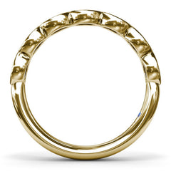 Marquise Diamond Wedding Band