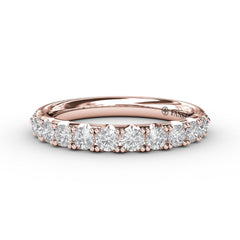 Pave Diamond Anniversary Band