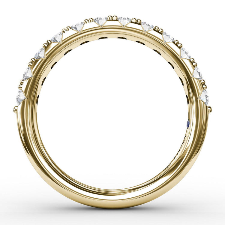 Pave Diamond Anniversary Band