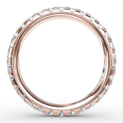 Pave Diamond Anniversary Band