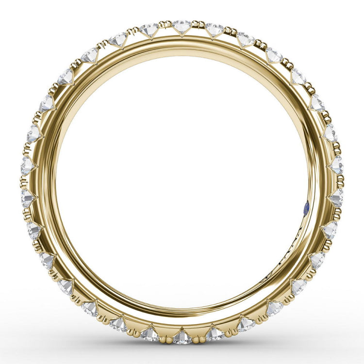 Pave Diamond Anniversary Band