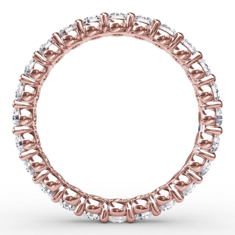 Shared Prong Eternity Band