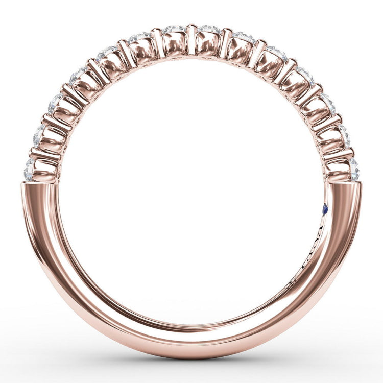 Single Prong Set Anniversary Band