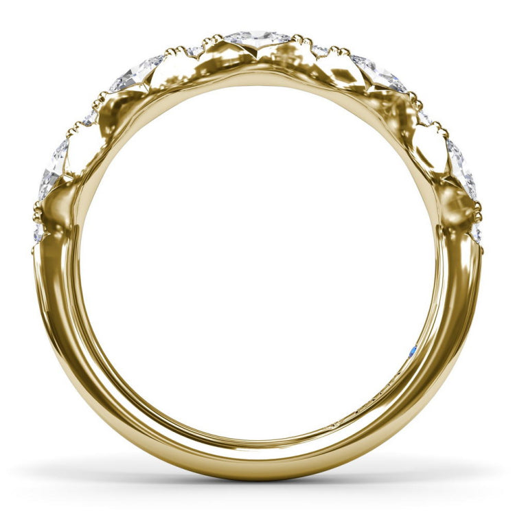 Round Cluster Diamond Ring