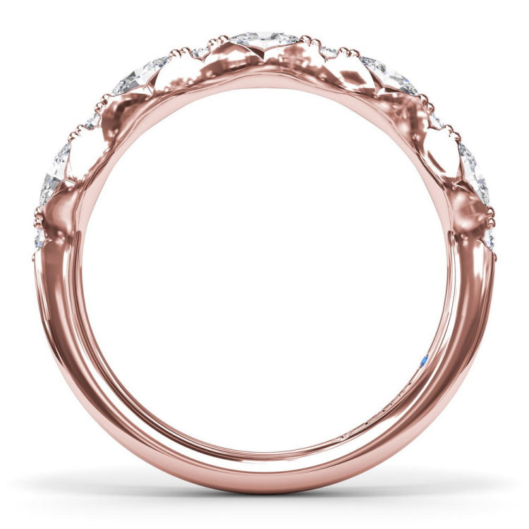 Round Cluster Diamond Ring