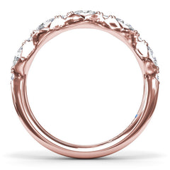 Round Cluster Diamond Ring