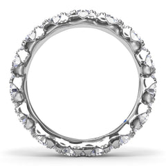 Round Diamond Eternity Band
