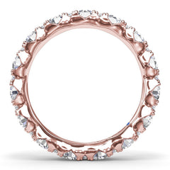 Round Diamond Eternity Band