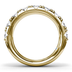 Chunky Diamond Anniversary Band