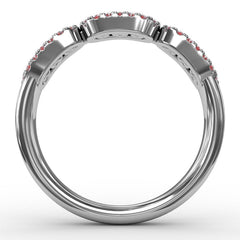 Petite And Precious Ruby And Diamond Ring 