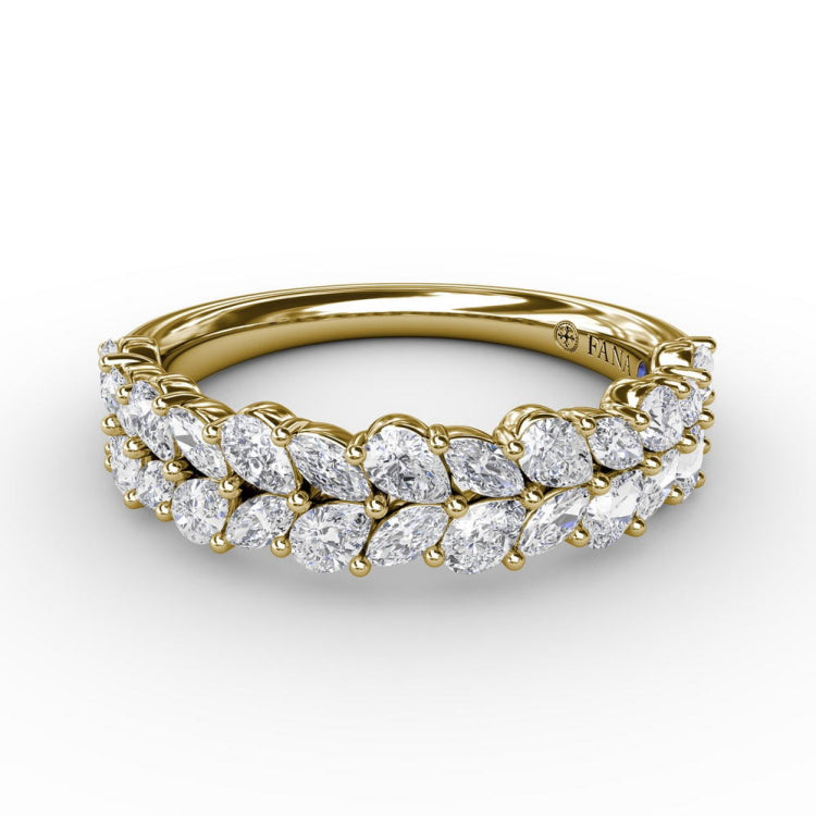 Marquise Cluster Diamond Ring 