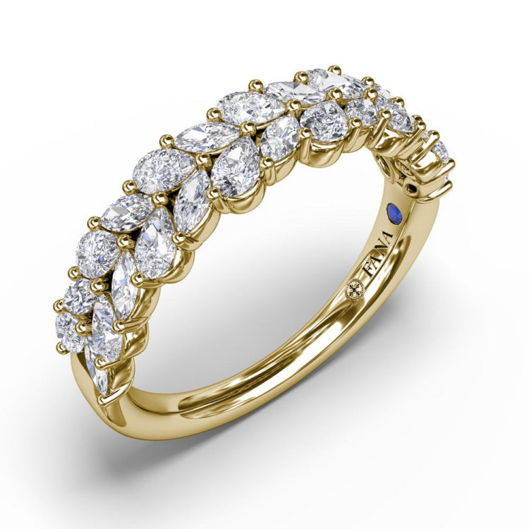 Marquise Cluster Diamond Ring 