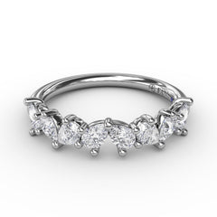 Pear Cluster Diamond Ring 