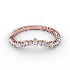 Shared Prong Diamond Band 