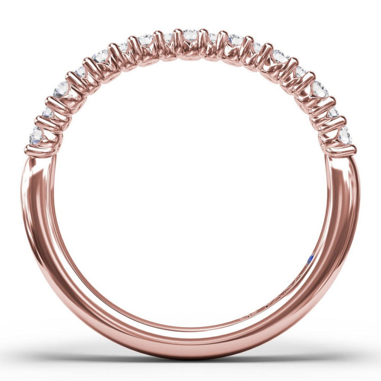 Shared Prong Diamond Band 