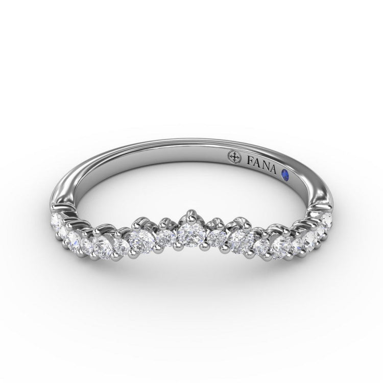 Shared Prong Diamond Band 