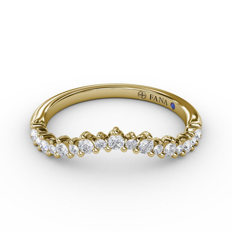 Shared Prong Diamond Band 