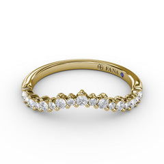Shared Prong Diamond Band 