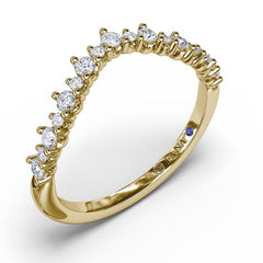 Shared Prong Diamond Band 